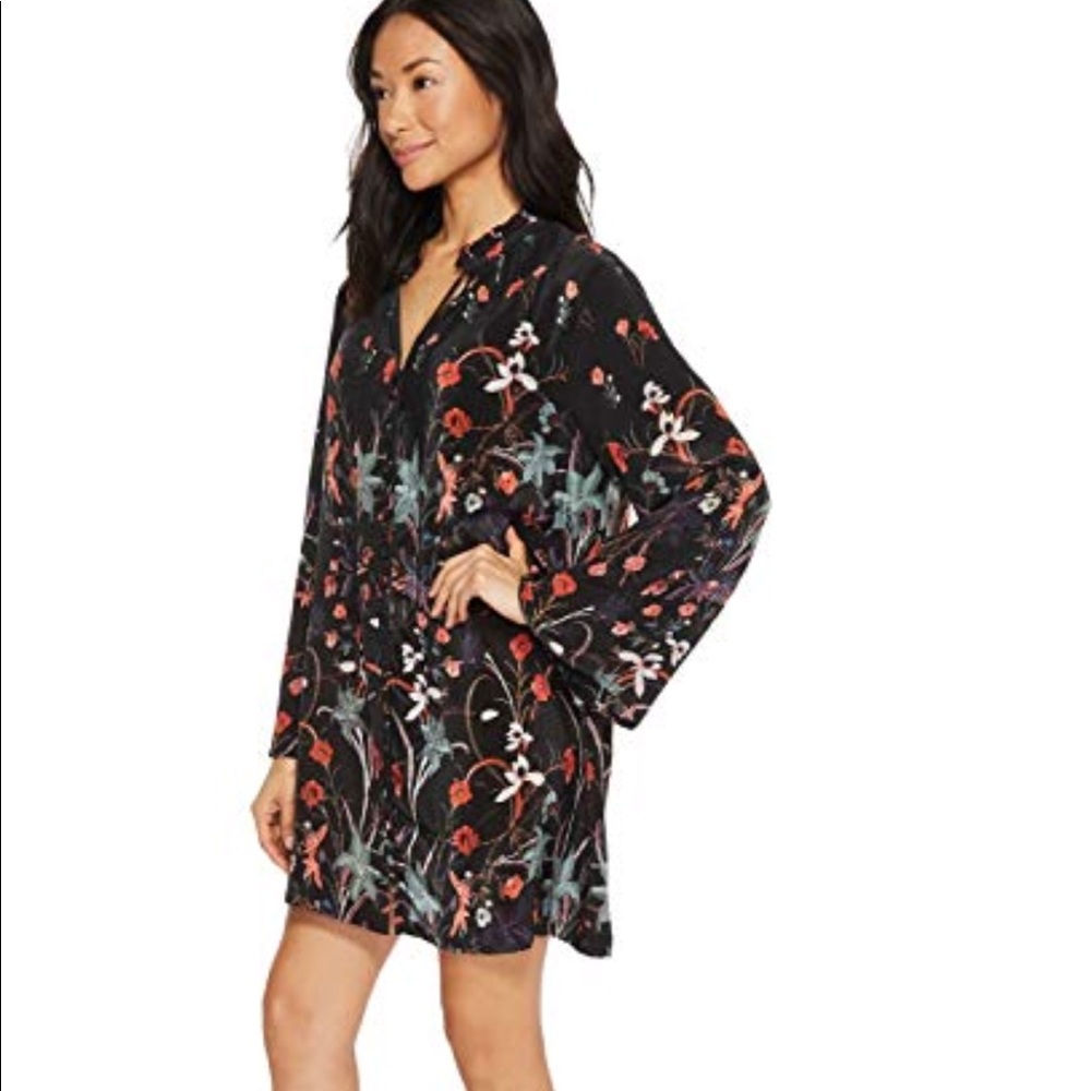 Tolani Whitney Tunic Dress 100% Silk